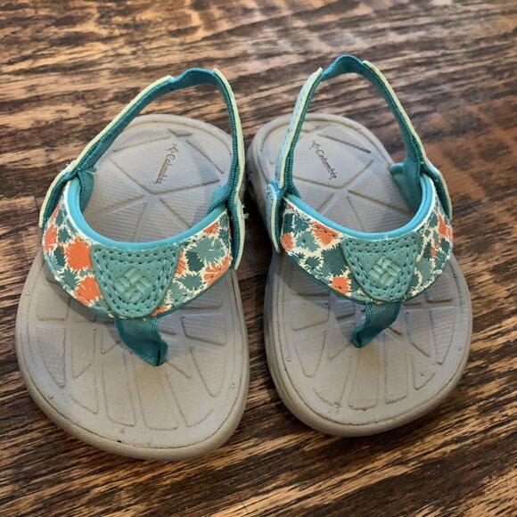 Columbia Other - Columbia Toddler Suntech Flip Flops Sz 5